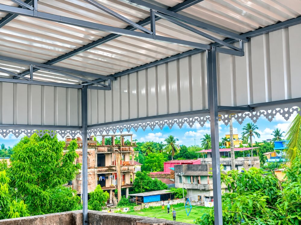 Polycarbonate Roof Cover by Radha Krishna Enterprise